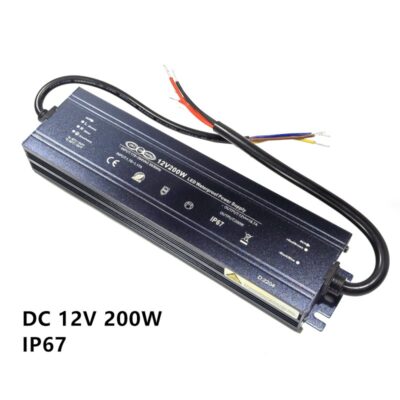 Low-E Lighting DC DRIVER 12V 200W IP67