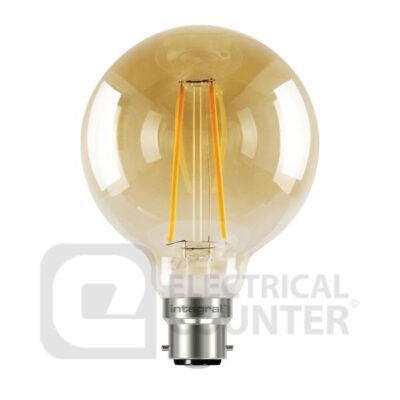 G95 B22 CLEAR LAMP 2300K DIMMIBLE WARMWHITE