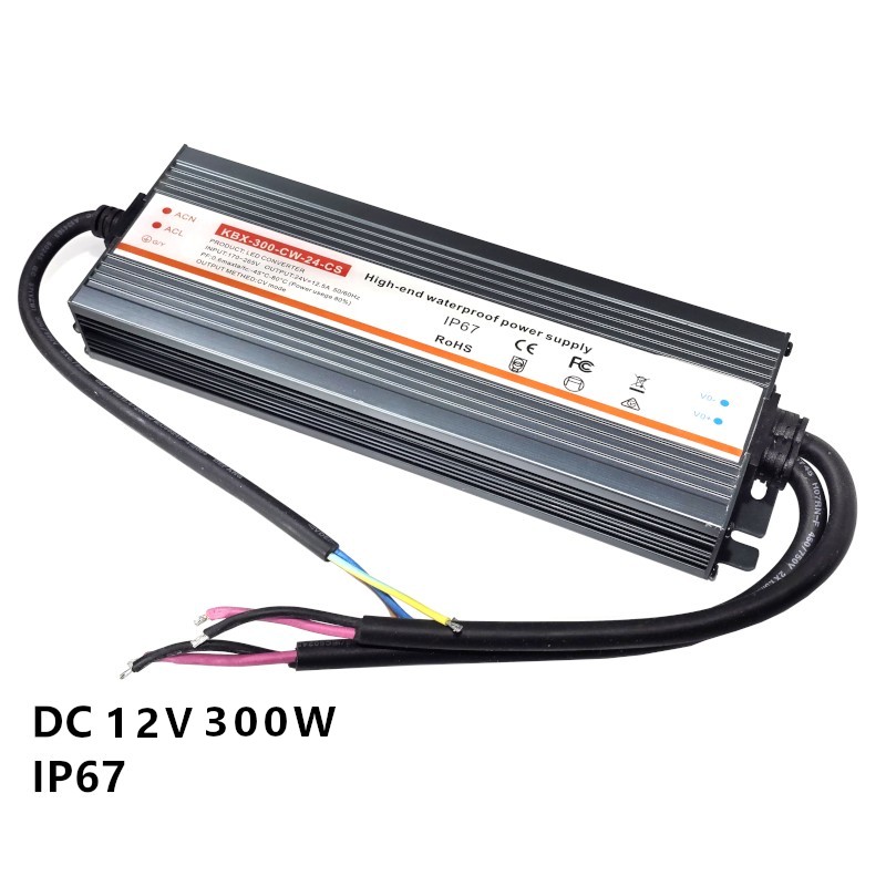 KBX-300-CW-12-CS 12V 300W DC DRIVER Waterproof IP67